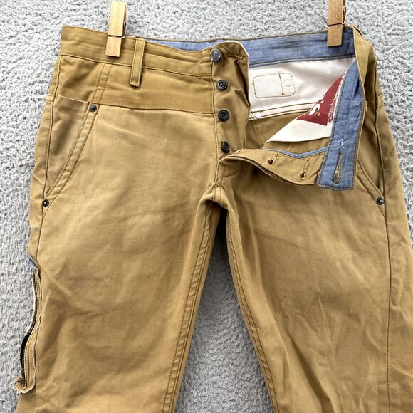 Levis 511 Jeans 30x33* Khaki Riding Equestrian Adjustable Waist Slim Performance - Picture 9 of 15